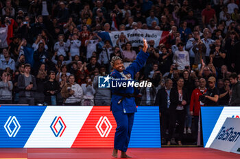 2024-02-04 - Romane DICKO (FRA) won the gold medal against Karya OZDEMIR (TUR) in women's final +78Kg, during the Paris Grand Slam 2024, IJF Judo event on February 4, 2024 at Accor Arena in Paris, France - JUDO - PARIS GRAND SLAM 2024 - JUDO - CONTACT