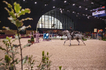 2024-03-15 - Kim EMMEN (NED) riding IMAGINE during the Saut-Hermès, equestrian FEI CSI 5 event on March 15, 2024 at the Grand Palais Éphémère in Paris, France - EQUESTRIAN - THE SAUT HERMES 2024 - INTERNATIONALS - EQUESTRIAN