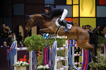 2024-03-17 - Kendra Claricia BRINKOP (GER) riding TABASCO DE TOXANDRIA Z during the Saut-Hermès, equestrian FEI CSI 5 event on March 17, 2024 at the Grand Palais Éphémère in Paris, France - EQUESTRIAN - THE SAUT HERMES 2024 - INTERNATIONALS - EQUESTRIAN