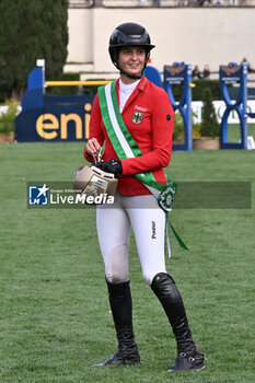 2024-05-24 - Kendra Claricia Brinkop (GER) during CSIO5* Nations Cup - 1.60m, NATIONS CUP INTESA SANPAOLO, 24 May 2024 at the Piazza di Siena in Rome, Italy. - PIAZZA DI SIENA - 91° CSIO ROMA 2024 - INTERNATIONALS - EQUESTRIAN