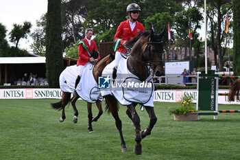 2024-05-24 - Jorne Sprehe (GER) during CSIO5* Nations Cup - 1.60m, NATIONS CUP INTESA SANPAOLO, 24 May 2024 at the Piazza di Siena in Rome, Italy. - PIAZZA DI SIENA - 91° CSIO ROMA 2024 - INTERNATIONALS - EQUESTRIAN