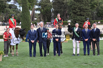 2024-05-24 - Germany win the CSIO5* Nations Cup - 1.60m, NATIONS CUP INTESA SANPAOLO, 24 May 2024 at the Piazza di Siena in Rome, Italy. - PIAZZA DI SIENA - 91° CSIO ROMA 2024 - INTERNATIONALS - EQUESTRIAN