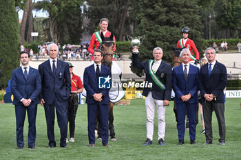 2024-05-24 - Germany win the CSIO5* Nations Cup - 1.60m, NATIONS CUP INTESA SANPAOLO, 24 May 2024 at the Piazza di Siena in Rome, Italy. - PIAZZA DI SIENA - 91° CSIO ROMA 2024 - INTERNATIONALS - EQUESTRIAN