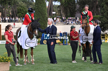 2024-05-24 - Giovanni Malago (ITA) during CSIO5* Nations Cup - 1.60m, NATIONS CUP INTESA SANPAOLO, 24 May 2024 at the Piazza di Siena in Rome, Italy. - PIAZZA DI SIENA - 91° CSIO ROMA 2024 - INTERNATIONALS - EQUESTRIAN