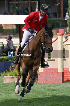 2024-05-24 - Daniel Deusser (GER) - Killer Queen Vdm during CSIO5* Nations Cup - 1.60m, NATIONS CUP INTESA SANPAOLO, 24 May 2024 at the Piazza di Siena in Rome, Italy. - PIAZZA DI SIENA - 91° CSIO ROMA 2024 - INTERNATIONALS - EQUESTRIAN