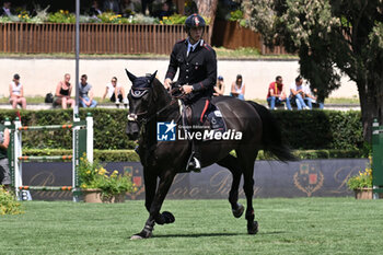 2024-05-24 - Giacomo Casadei (ITA) - Marbella du Chabli during CSIO5* Nations Cup - 1.60m, NATIONS CUP INTESA SANPAOLO, 24 May 2024 at the Piazza di Siena in Rome, Italy. - PIAZZA DI SIENA - 91° CSIO ROMA 2024 - INTERNATIONALS - EQUESTRIAN