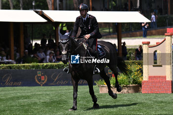 2024-05-24 - Giacomo Casadei (ITA) - Marbella du Chabli during CSIO5* Nations Cup - 1.60m, NATIONS CUP INTESA SANPAOLO, 24 May 2024 at the Piazza di Siena in Rome, Italy. - PIAZZA DI SIENA - 91° CSIO ROMA 2024 - INTERNATIONALS - EQUESTRIAN