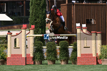 2024-05-24 - Emanuele Camilli (ITA) - Chacco’s Girlstar during CSIO5* Nations Cup - 1.60m, NATIONS CUP INTESA SANPAOLO, 24 May 2024 at the Piazza di Siena in Rome, Italy. - PIAZZA DI SIENA - 91° CSIO ROMA 2024 - INTERNATIONALS - EQUESTRIAN