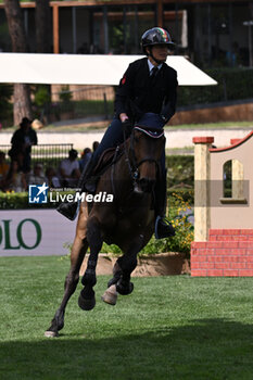 2024-05-24 - Giulia Martinengo Marquet (ITA) - Delta Del’Isle during CSIO5* Nations Cup - 1.60m, NATIONS CUP INTESA SANPAOLO, 24 May 2024 at the Piazza di Siena in Rome, Italy. - PIAZZA DI SIENA - 91° CSIO ROMA 2024 - INTERNATIONALS - EQUESTRIAN