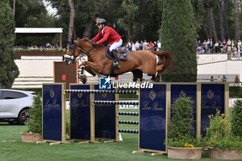 2024-05-24 - Emanuele Camilli (ITA) - Chacco’s Girlstar during CSIO5* Nations Cup - 1.60m, NATIONS CUP INTESA SANPAOLO, 24 May 2024 at the Piazza di Siena in Rome, Italy. - PIAZZA DI SIENA - 91° CSIO ROMA 2024 - INTERNATIONALS - EQUESTRIAN