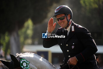 25/05/2024 - Rome, Italy 25.05.2024: Emanuele Gaudino (Italy) win CSIO 5 Six Bars LORO PIANA (262,3)- 1.60 m - 20000 Euro, at PIazza di Siena in Rome. - PIAZZA DI SIENA - 91° CSIO ROMA 2024 - INTERNAZIONALI - EQUITAZIONE