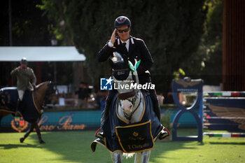 25/05/2024 - Rome, Italy 25.05.2024: Emanuele Gaudino (Italy) win CSIO 5 Six Bars LORO PIANA (262,3)- 1.60 m - 20000 Euro, at PIazza di Siena in Rome. - PIAZZA DI SIENA - 91° CSIO ROMA 2024 - INTERNAZIONALI - EQUITAZIONE