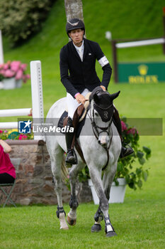 20/07/2024 - world number 1, Henrik VON ECKERMANN and CADJANINE FOUR SEASONS Z during the Jumping International de Dinard 2024, CSI 5 Equestrian event on 20 July 2024 at Centre Equestre du Val Porée in Dinard, France - EQUESTRIAN - JUMPING INTERNATIONAL DE DINARD 2024 - INTERNAZIONALI - EQUITAZIONE