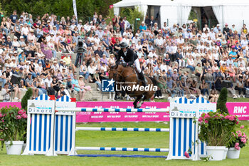 20/07/2024 - Kevin Staut and DIALOU BLUE PS during the Jumping International de Dinard 2024, CSI 5 Equestrian event on 20 July 2024 at Centre Equestre du Val Porée in Dinard, France - EQUESTRIAN - JUMPING INTERNATIONAL DE DINARD 2024 - INTERNAZIONALI - EQUITAZIONE