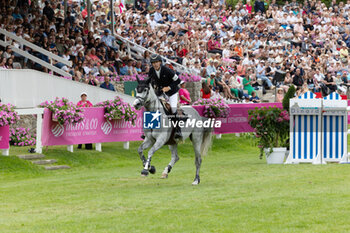 20/07/2024 - CADJANINE FOUR SEASONS Z and Henrik VON ECKERMANN during the Jumping International de Dinard 2024, CSI 5 Equestrian event on 20 July 2024 at Centre Equestre du Val Porée in Dinard, France - EQUESTRIAN - JUMPING INTERNATIONAL DE DINARD 2024 - INTERNAZIONALI - EQUITAZIONE