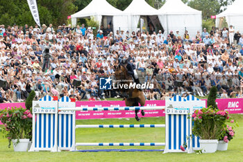 20/07/2024 - MR. TAC and Harrie SMOLDERS during the Jumping International de Dinard 2024, CSI 5 Equestrian event on 20 July 2024 at Centre Equestre du Val Porée in Dinard, France - EQUESTRIAN - JUMPING INTERNATIONAL DE DINARD 2024 - INTERNAZIONALI - EQUITAZIONE