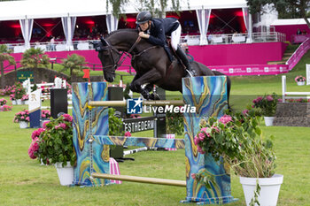 20/07/2024 - EIC COOLEY JUMP THE Q and Max KÜHNER during the Jumping International de Dinard 2024, CSI 5 Equestrian event on 20 July 2024 at Centre Equestre du Val Porée in Dinard, France - EQUESTRIAN - JUMPING INTERNATIONAL DE DINARD 2024 - INTERNAZIONALI - EQUITAZIONE