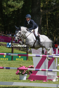 2024-07-21 - Vol Cartello - Darragh Kenny - World Rk.#25, CSI grand Prix Rolex de la ville de Dinard, during the Jumping International de Dinard 2024, CSI 5 Equestrian event on 21 July 2024 at Centre Equestre du Val Porée in Dinard, France - EQUESTRIAN - JUMPING INTERNATIONAL DE DINARD 2024 - INTERNATIONALS - EQUESTRIAN