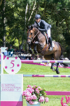 2024-07-21 - Donatello D'auge - Julien Epaillard - World Rk.#5, CSI grand Prix Rolex de la ville de Dinard, during the Jumping International de Dinard 2024, CSI 5 Equestrian event on 21 July 2024 at Centre Equestre du Val Porée in Dinard, France - EQUESTRIAN - JUMPING INTERNATIONAL DE DINARD 2024 - INTERNATIONALS - EQUESTRIAN