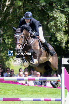 2024-07-21 - Conner Jei - Martin Fuchs - World Rk.#8, CSI grand Prix Rolex de la ville de Dinard, during the Jumping International de Dinard 2024, CSI 5 Equestrian event on 21 July 2024 at Centre Equestre du Val Porée in Dinard, France - EQUESTRIAN - JUMPING INTERNATIONAL DE DINARD 2024 - INTERNATIONALS - EQUESTRIAN