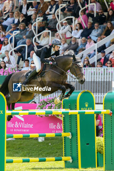 2024-07-21 - Conner Jei - Martin Fuchs - World Rk.#8, CSI grand Prix Rolex de la ville de Dinard, during the Jumping International de Dinard 2024, CSI 5 Equestrian event on 21 July 2024 at Centre Equestre du Val Porée in Dinard, France - EQUESTRIAN - JUMPING INTERNATIONAL DE DINARD 2024 - INTERNATIONALS - EQUESTRIAN