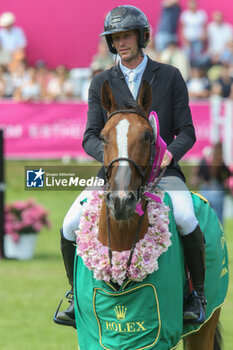 2024-07-21 - Beau De Laubry Z - Kevin Staut - - World Rk.#17, CSI grand Prix Rolex de la ville de Dinard, during the Jumping International de Dinard 2024, CSI 5 Equestrian event on 21 July 2024 at Centre Equestre du Val Porée in Dinard, France - EQUESTRIAN - JUMPING INTERNATIONAL DE DINARD 2024 - INTERNATIONALS - EQUESTRIAN