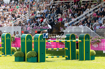 2024-07-21 - Libido Van't Hofken - Erynn Ballard - World Rk.#22, CSI grand Prix Rolex de la ville de Dinard, during the Jumping International de Dinard 2024, CSI 5 Equestrian event on 21 July 2024 at Centre Equestre du Val Porée in Dinard, France - EQUESTRIAN - JUMPING INTERNATIONAL DE DINARD 2024 - INTERNATIONALS - EQUESTRIAN