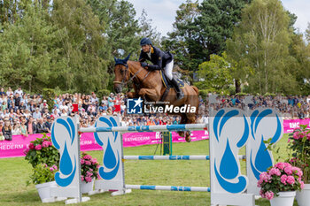 2024-07-21 - Denver De Talma - Lorenzo De Luca - World Rk.#45, CSI grand Prix Rolex de la ville de Dinard, during the Jumping International de Dinard 2024, CSI 5 Equestrian event on 21 July 2024 at Centre Equestre du Val Porée in Dinard, France - EQUESTRIAN - JUMPING INTERNATIONAL DE DINARD 2024 - INTERNATIONALS - EQUESTRIAN