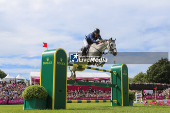 2024-07-21 - Romeo - Federico Fernandez - World Rk.#274, CSI grand Prix Rolex de la ville de Dinard, during the Jumping International de Dinard 2024, CSI 5 Equestrian event on 21 July 2024 at Centre Equestre du Val Porée in Dinard, France - EQUESTRIAN - JUMPING INTERNATIONAL DE DINARD 2024 - INTERNATIONALS - EQUESTRIAN