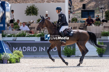 2024-08-31 - Eduardo Alvares Aznar on Made In't Ruytershof, of the first place team Madrid in Motion, during the first round of the Longines Global Champions League - RIDING LONGINES GLOBAL CHAMPIONS LEAGUE ROME 2024 - INTERNATIONALS - EQUESTRIAN