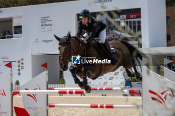 2024-08-31 - Eduardo Alvares Aznar on Made In't Ruytershof, of the first place team Madrid in Motion, during the first round of the Longines Global Champions League - RIDING LONGINES GLOBAL CHAMPIONS LEAGUE ROME 2024 - INTERNATIONALS - EQUESTRIAN