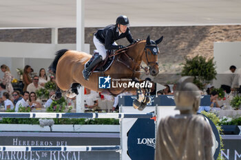 2024-08-31 - Maikel Van Der Vleuten om Beauville Z N.O.P., of the first place team Madrid in Motion, during the first round of the Longines Global Champions League - RIDING LONGINES GLOBAL CHAMPIONS LEAGUE ROME 2024 - INTERNATIONALS - EQUESTRIAN