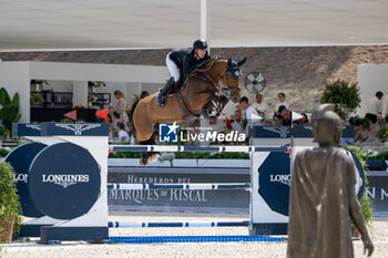 2024-08-31 - Maikel Van Der Vleuten om Beauville Z N.O.P., of the first place team Madrid in Motion, during the first round of the Longines Global Champions League - RIDING LONGINES GLOBAL CHAMPIONS LEAGUE ROME 2024 - INTERNATIONALS - EQUESTRIAN