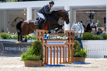 2024-08-31 - Philipp Weishaupt on Coby 8, of the second place team Riesembeck International, during the first round of the Longines Global Champions League - RIDING LONGINES GLOBAL CHAMPIONS LEAGUE ROME 2024 - INTERNATIONALS - EQUESTRIAN