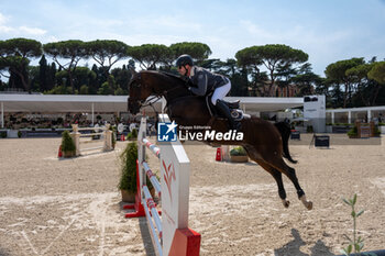 2024-08-31 - Philipp Weishaupt on Coby 8, of the second place team Riesembeck International, during the first round of the Longines Global Champions League - RIDING LONGINES GLOBAL CHAMPIONS LEAGUE ROME 2024 - INTERNATIONALS - EQUESTRIAN