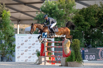 2024-08-31 - Christian Kukuk on Just Be Gentle, of the second place team Riesembeck International, during the second round of the Longines Global Champions League - RIDING LONGINES GLOBAL CHAMPIONS LEAGUE ROME 2024 - INTERNATIONALS - EQUESTRIAN