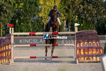 2024-08-31 - Christian Kukuk on Just Be Gentle, of the second place team Riesembeck International, during the second round of the Longines Global Champions League - RIDING LONGINES GLOBAL CHAMPIONS LEAGUE ROME 2024 - INTERNATIONALS - EQUESTRIAN