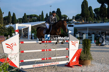 2024-08-31 - Christian Kukuk on Just Be Gentle, of the second place team Riesembeck International, during the second round of the Longines Global Champions League - RIDING LONGINES GLOBAL CHAMPIONS LEAGUE ROME 2024 - INTERNATIONALS - EQUESTRIAN