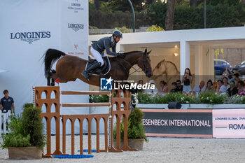 2024-08-31 - Christian Kukuk on Just Be Gentle, of the second place team Riesembeck International, during the second round of the Longines Global Champions League - RIDING LONGINES GLOBAL CHAMPIONS LEAGUE ROME 2024 - INTERNATIONALS - EQUESTRIAN