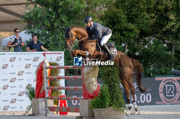 2024-08-31 - Philipp Weishaupt on Zineday, of the second place team Riesembeck International, during the second round of the Longines Global Champions League - RIDING LONGINES GLOBAL CHAMPIONS LEAGUE ROME 2024 - INTERNATIONALS - EQUESTRIAN