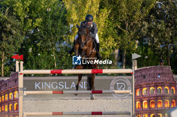 2024-08-31 - Philipp Weishaupt on Zineday, of the second place team Riesembeck International, during the second round of the Longines Global Champions League - RIDING LONGINES GLOBAL CHAMPIONS LEAGUE ROME 2024 - INTERNATIONALS - EQUESTRIAN