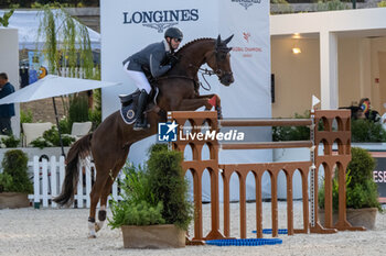 2024-08-31 - Philipp Weishaupt on Zineday, of the second place team Riesembeck International, during the second round of the Longines Global Champions League - RIDING LONGINES GLOBAL CHAMPIONS LEAGUE ROME 2024 - INTERNATIONALS - EQUESTRIAN