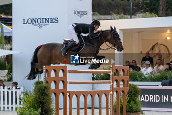 2024-08-31 - Maikel Van Der Vleuten on Elwikke, of the first place team Madrid In Motion, during the second round of the Longines Global Champions League - RIDING LONGINES GLOBAL CHAMPIONS LEAGUE ROME 2024 - INTERNATIONALS - EQUESTRIAN