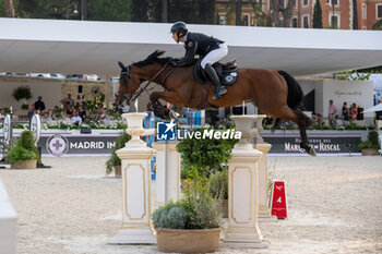 2024-08-31 - Eduardo Alvarez Aznar on Rokfeller De Pleville Bois Margot, of the first place team Madrid In Motion, during the second round of the Longines Global Champions League - RIDING LONGINES GLOBAL CHAMPIONS LEAGUE ROME 2024 - INTERNATIONALS - EQUESTRIAN