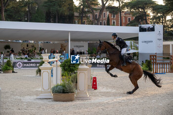 2024-08-31 - Eduardo Alvarez Aznar on Rokfeller De Pleville Bois Margot, of the first place team Madrid In Motion, during the second round of the Longines Global Champions League - RIDING LONGINES GLOBAL CHAMPIONS LEAGUE ROME 2024 - INTERNATIONALS - EQUESTRIAN