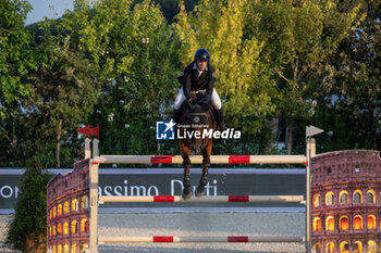 2024-08-31 - Eduardo Alvarez Aznar on Rokfeller De Pleville Bois Margot, of the first place team Madrid In Motion, during the second round of the Longines Global Champions League - RIDING LONGINES GLOBAL CHAMPIONS LEAGUE ROME 2024 - INTERNATIONALS - EQUESTRIAN