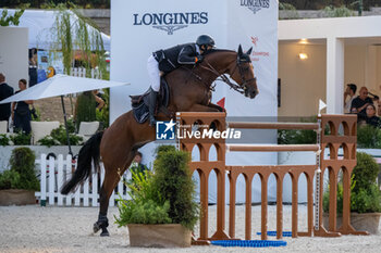 2024-08-31 - Eduardo Alvarez Aznar on Rokfeller De Pleville Bois Margot, of the first place team Madrid In Motion, during the second round of the Longines Global Champions League - RIDING LONGINES GLOBAL CHAMPIONS LEAGUE ROME 2024 - INTERNATIONALS - EQUESTRIAN