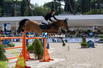 2024-09-01 - Maikel van der Vleuten on Beauville Z N.O.P., fifth place, during the first round of the Longines Global Champions Tour - HORSE RIDING LONGINES GLOBAL CHAMPIONS TOUR ROME 2024 - INTERNATIONALS - EQUESTRIAN