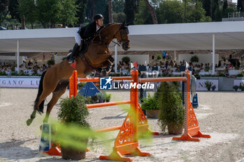 2024-09-01 - Maikel van der Vleuten on Beauville Z N.O.P., fifth place, during the first round of the Longines Global Champions Tour - HORSE RIDING LONGINES GLOBAL CHAMPIONS TOUR ROME 2024 - INTERNATIONALS - EQUESTRIAN