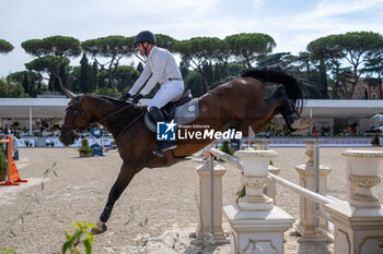 2024-09-01 - Philipp Weishaupt on Coby 8, Seventh place, during the first round of the Longines Global Champions Tour - HORSE RIDING LONGINES GLOBAL CHAMPIONS TOUR ROME 2024 - INTERNATIONALS - EQUESTRIAN